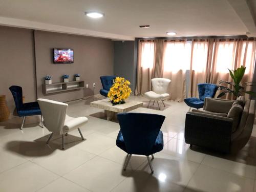 Shared lounge/TV area, Anjos Praia Hotel in Joao Pessoa Shared lounge/TV area, Anjos Praia Hotel in Joao Pessoa