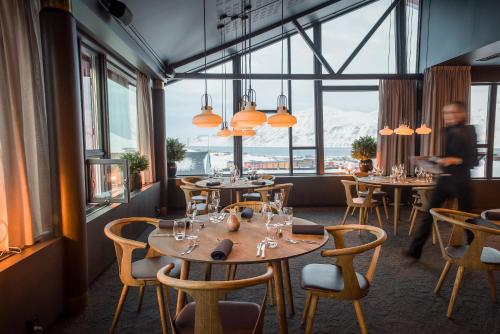 Comida y bebida, Funken Lodge in Longyearbyen City Center Comida y bebida, Funken Lodge in Longyearbyen City Center