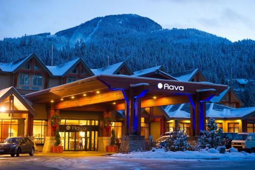 Entrance, Aava Whistler Hotel in Whistler (BC) Entrance, Aava Whistler Hotel in Whistler (BC)