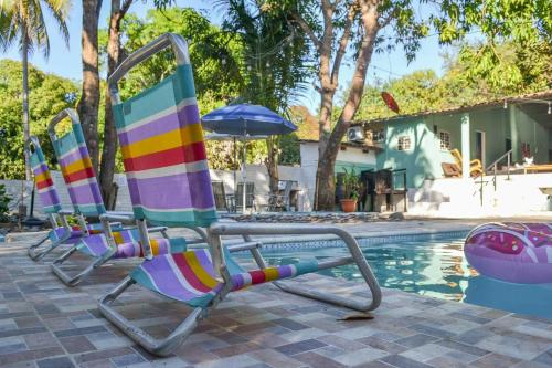 Zwembad, Kali Hostal in La Libertad Zwembad, Kali Hostal in La Libertad