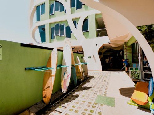 Shops, Room2Board Hostel and Surf School in Jaco Shops, Room2Board Hostel and Surf School in Jaco