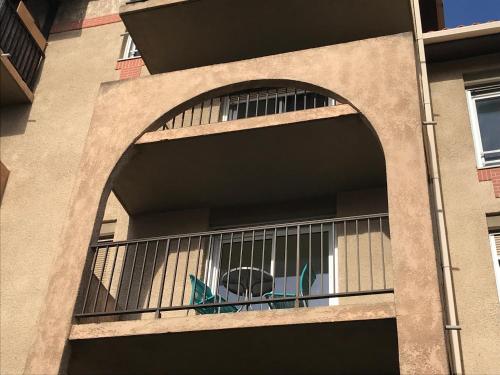 Balcony/terrace, Room in Toulouse - T2 proche Hopital Toulouse Purpan in Purpan Balcony/terrace, Room in Toulouse - T2 proche Hopital Toulouse Purpan in Purpan