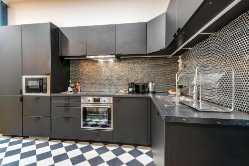 Kitchen, Sweet Inn - Villa Montorgueil in Paris Kitchen, Sweet Inn - Villa Montorgueil in Paris