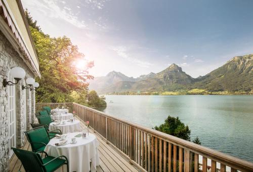 Balcony/terrace, TAUROA Landhaus zu Appesbach in St Wolfgang im Salzkammergut Balcony/terrace, TAUROA Landhaus zu Appesbach in St Wolfgang im Salzkammergut