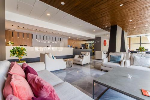 ล็อบบี้, Hotel New Skanpol in โคโลเบอร์เซก ล็อบบี้, Hotel New Skanpol in โคโลเบอร์เซก