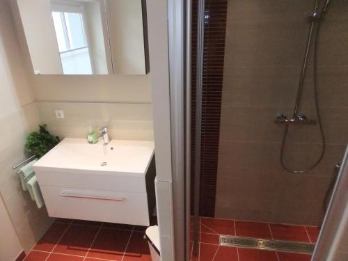 Fürdőszoba, Ferienwohnung Resi im Zentrum in Fusch an der Glocknerstrasse Fürdőszoba, Ferienwohnung Resi im Zentrum in Fusch an der Glocknerstrasse