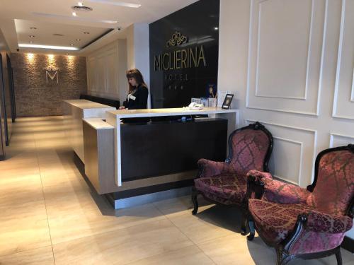 로비, 그랑 밀그리에리나 호텔 (Gran Miglierina Hotel) in 라 페를라 로비, 그랑 밀그리에리나 호텔 (Gran Miglierina Hotel) in 라 페를라