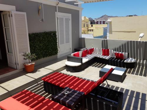 Balcony/terrace, Casa Cafe Mindelo in Mindelo Balcony/terrace, Casa Cafe Mindelo in Mindelo