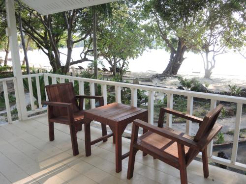 Balcony/terrace, The C Samet Beach Resort near Koh Samet Reservoir Balcony/terrace, The C Samet Beach Resort near Koh Samet Reservoir