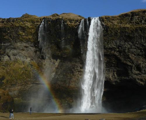 Nupakot in Skogarfoss Nupakot in Skogarfoss