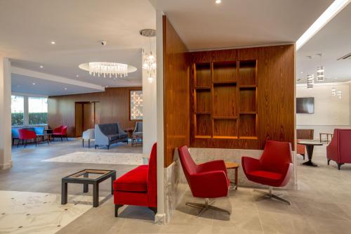 Lobby, Hotel American Palace Eur in Eur and Garbatella Lobby, Hotel American Palace Eur in Eur and Garbatella