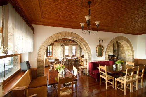 레스토랑, Hotel Monodendri in 모노덴드리언 레스토랑, Hotel Monodendri in 모노덴드리언