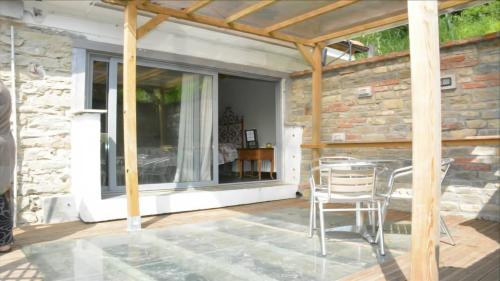 Balkon/teras, Villa Gioia in Acqui Terme Balkon/teras, Villa Gioia in Acqui Terme