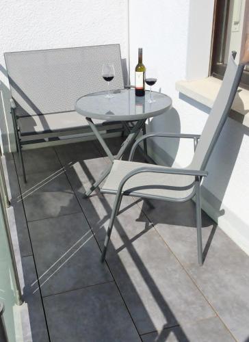 Balcony/terrace, Ferienwohnung Erhol Dich Gut in Altendiez Balcony/terrace, Ferienwohnung Erhol Dich Gut in Altendiez