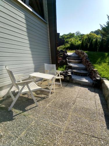 Balcony/terrace, Ferienhaus Sitzmann in Bischofsheim an der Rhon Balcony/terrace, Ferienhaus Sitzmann in Bischofsheim an der Rhon