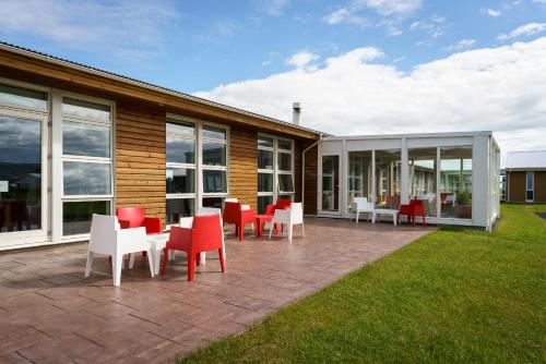 Erkély/terasz, Hotel Eldhestar in Hveragerdi Erkély/terasz, Hotel Eldhestar in Hveragerdi