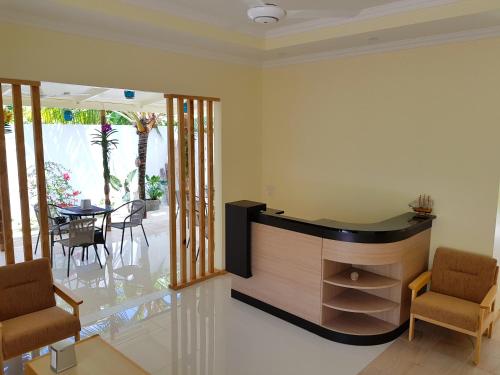 Lobby, Karaa Village at Thoddoo Island in Alifu Alifu Atoll Lobby, Karaa Village at Thoddoo Island in Alifu Alifu Atoll