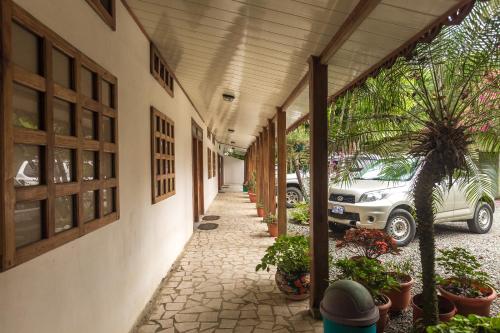 Entrance, Yucca Beachfront Hotel in Puerto Viejo de Talamanca Entrance, Yucca Beachfront Hotel in Puerto Viejo de Talamanca