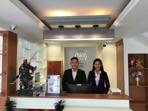 Entrance, Sky Palace Boutique Hotel near Phnom Sampeou Entrance, Sky Palace Boutique Hotel near Phnom Sampeou