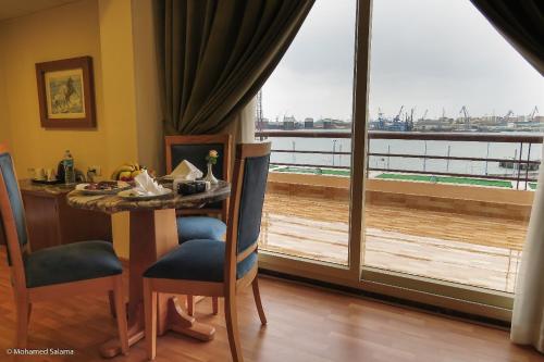 Balcony/terrace, Resta Port Said Hotel in Port Said Balcony/terrace, Resta Port Said Hotel in Port Said