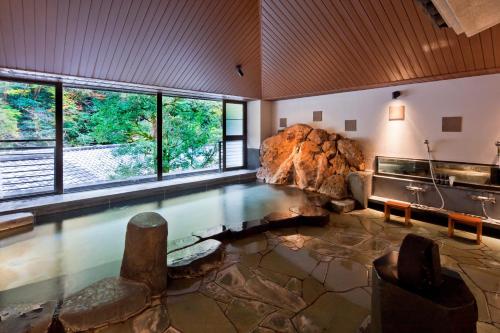Hot spring bath, Tofuya Resort & Spa - Izu near Myotokuji Temple Hot spring bath, Tofuya Resort & Spa - Izu near Myotokuji Temple
