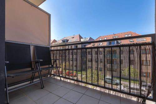 Balcony/terrace, Apartsee U Jeziska in Plzen 2 Balcony/terrace, Apartsee U Jeziska in Plzen 2