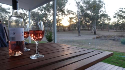 Balcony/terrace, Rosewood Cottage in Grattai Balcony/terrace, Rosewood Cottage in Grattai