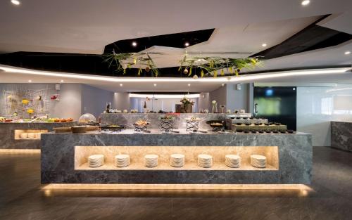 Restaurant, Sun Hao Hotel.Taichung in Nantun District Restaurant, Sun Hao Hotel.Taichung in Nantun District