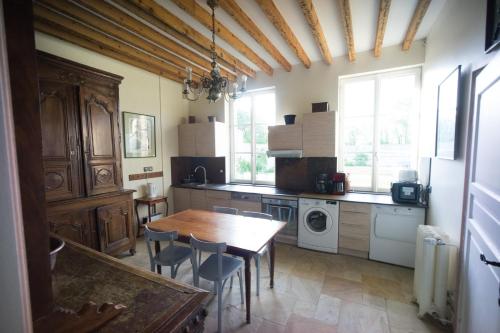 Kitchen, Domaine du Chateau de Briquedalles in Sassetot-le-Mauconduit Kitchen, Domaine du Chateau de Briquedalles in Sassetot-le-Mauconduit