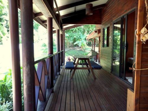 Balcony/terrace, Haere Mai I Te Fare in Moorea Island Balcony/terrace, Haere Mai I Te Fare in Moorea Island