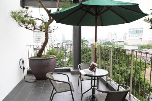 Balcony/terrace, Hotel Mi Casa in East District Balcony/terrace, Hotel Mi Casa in East District