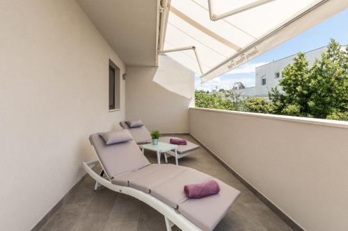 Erkély/terasz, Luxury Rooms Pino in Bacvice Erkély/terasz, Luxury Rooms Pino in Bacvice