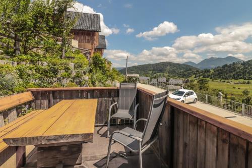 Erkély/terasz, Apartment house Jager in Srednja Vas V Bohinju Erkély/terasz, Apartment house Jager in Srednja Vas V Bohinju