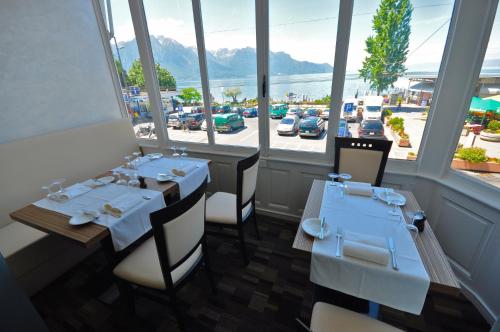Restaurante, Hotel Splendid in Montreux City Center Restaurante, Hotel Splendid in Montreux City Center