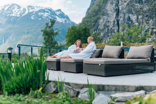 Vườn, Hotel Union Geiranger Bad & Spa in Geiranger Vườn, Hotel Union Geiranger Bad & Spa in Geiranger