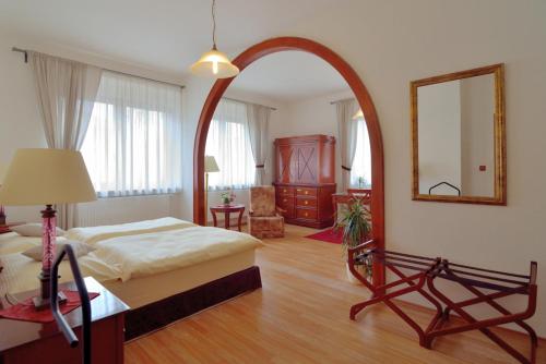 This photo about Hotel U Dobreho Lva shared on HyHotel.com