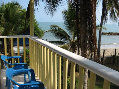 Balcony/terrace, Cabanas Recreaciones in El Bobo Balcony/terrace, Cabanas Recreaciones in El Bobo