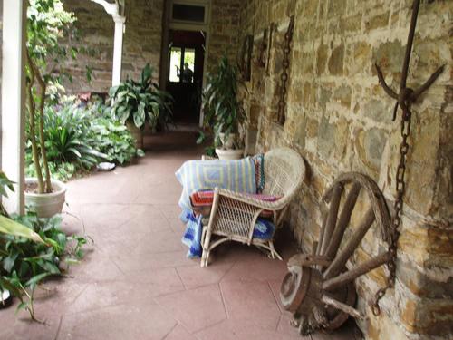 Balcony/terrace, Tanilba House in Mullwee Balcony/terrace, Tanilba House in Mullwee