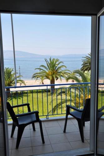 Balcony/terrace, Elena Hotel in Arkitsa Balcony/terrace, Elena Hotel in Arkitsa