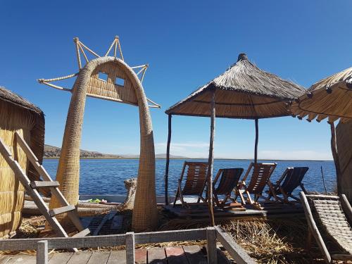 Uros Lake Titicaca Lodge in Puno Uros Lake Titicaca Lodge in Puno