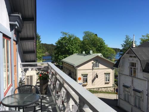 阳台/露台, Cafe-Restaurant & Hotel Saima in 萨翁林纳 阳台/露台, Cafe-Restaurant & Hotel Saima in 萨翁林纳
