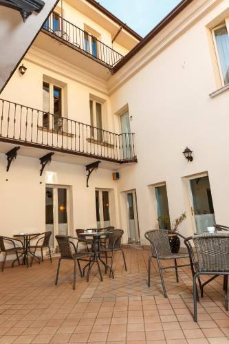 Balcony/terrace, Albergo Orologio in Brescia Balcony/terrace, Albergo Orologio in Brescia