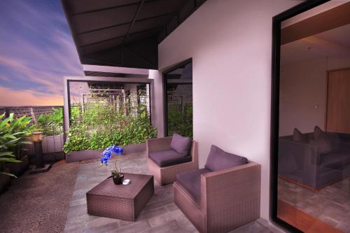 Balcony/terrace, BATIQA Hotel Jababeka Cikarang in Cikarang Balcony/terrace, BATIQA Hotel Jababeka Cikarang in Cikarang