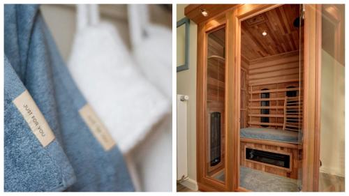 Sauna, B&B Eikenlaan 12 in Centro da cidade Sauna, B&B Eikenlaan 12 in Centro da cidade