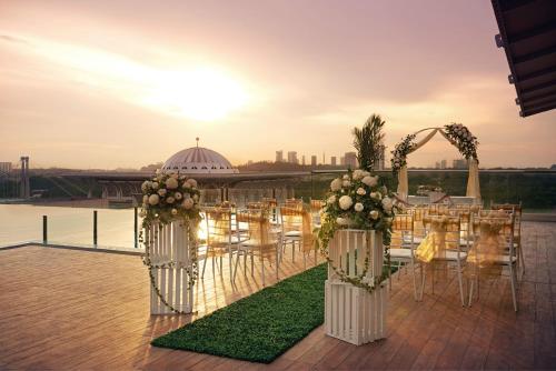 Balcony/terrace, Dorsett Putrajaya in Putrajaya Balcony/terrace, Dorsett Putrajaya in Putrajaya