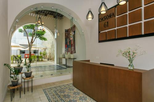 Lobby, Casona 61 in Merida Lobby, Casona 61 in Merida