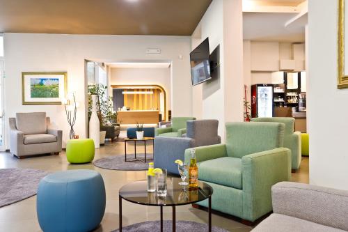 Előcsarnok, Hotel Grifone in Grosseto Előcsarnok, Hotel Grifone in Grosseto