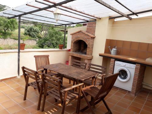 Balkon/terasa, Casa Ana in Beceite Balkon/terasa, Casa Ana in Beceite