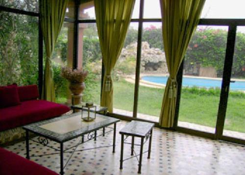 Garden, Dar Tahra in Ain Chock Garden, Dar Tahra in Ain Chock