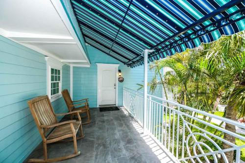 Balcony/terrace, Tropical Breeze Resort in Siesta Key (FL) Balcony/terrace, Tropical Breeze Resort in Siesta Key (FL)